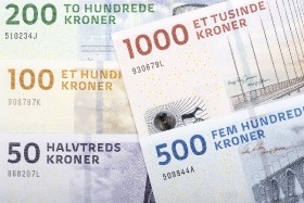 Dänemark - Devisen Dänemark-Krone-Euro-Wechselkurs-Devisen