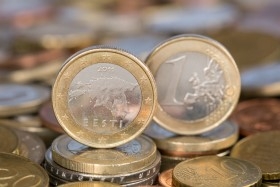 Estland - Euro Estland-Euro-Devisen