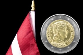 Lettland: Devisen Lettland-Euro-Devisen