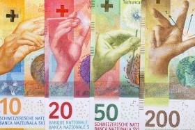 Schweiz: Devisen Schweiz-Franken-Euro-Wechselkurs
