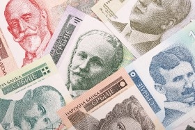 Serbien-Devisen Serbien-Dinar-Euro-Wechselkurs